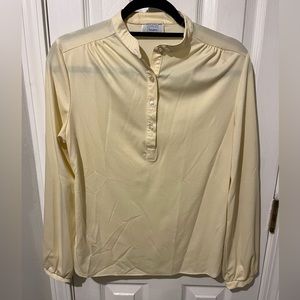 Vintage Sears knit long sleeve shirt, size small/medium